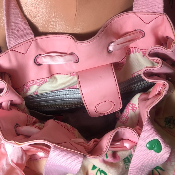 Juicy couture daydreamer purse velvet bow cherry - Picture 6 of 8